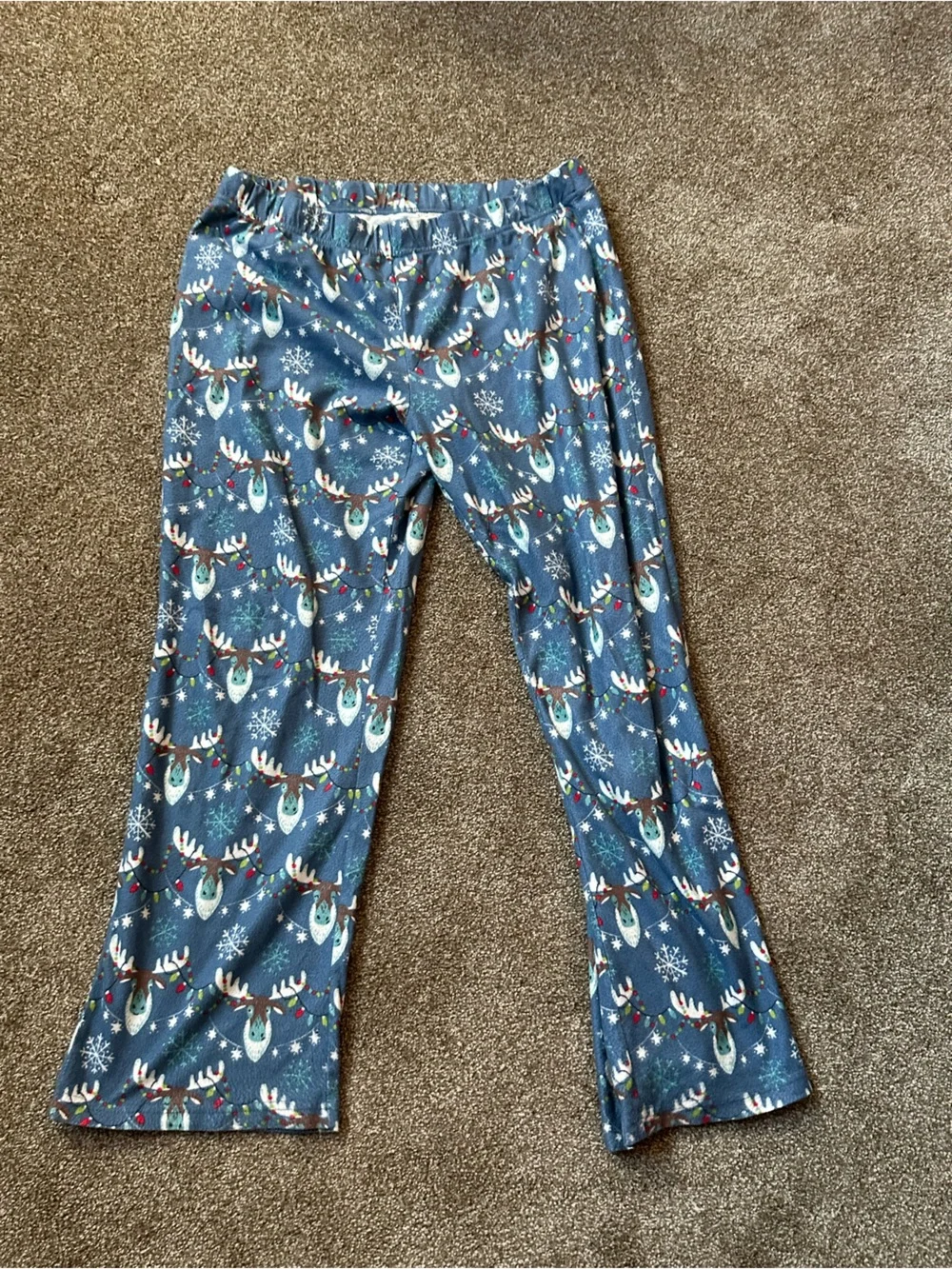 Matching adult and toddler Christmas Reindeer pajamas new.